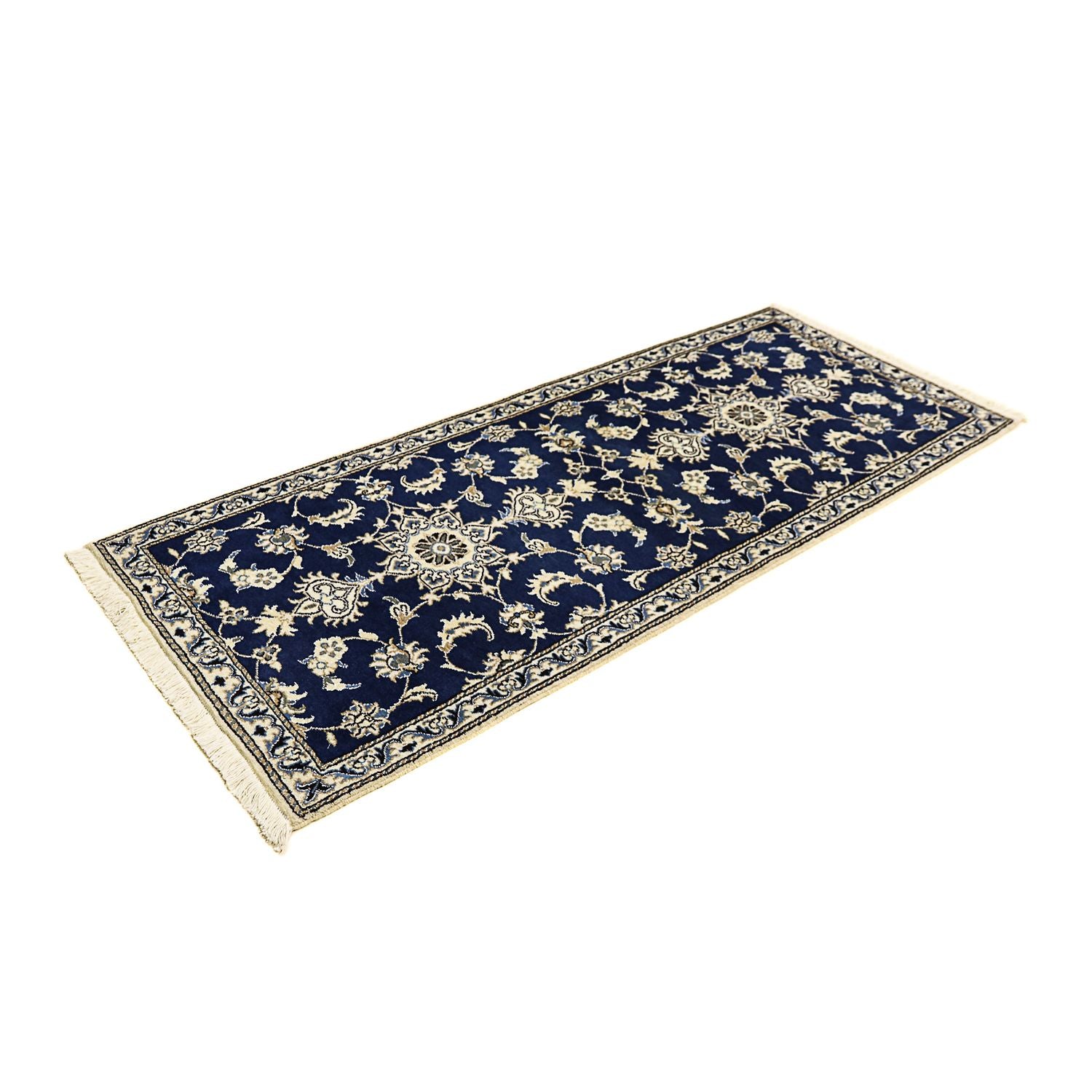 Perserteppich - Nain 195 x 77 cm Teppich Läufer