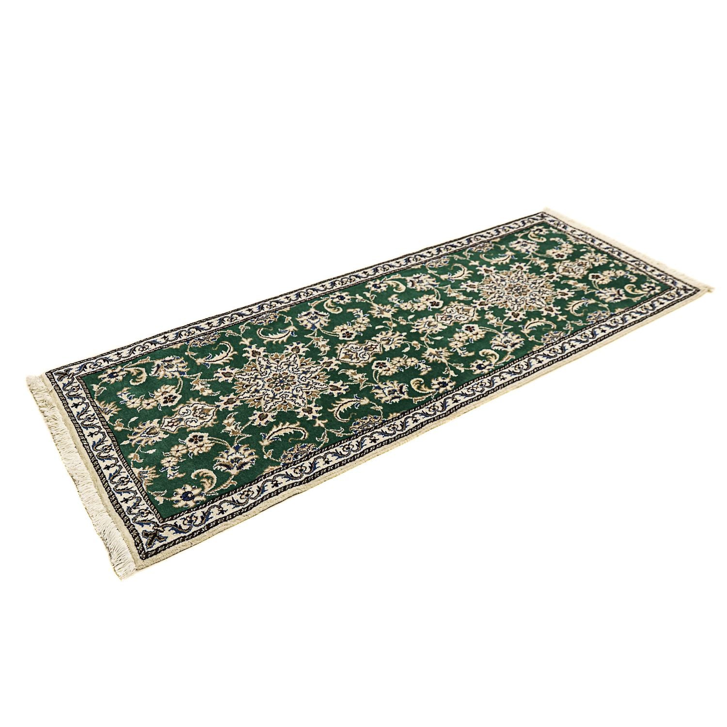 Perserteppich - Nain 200 x 74 cm Teppich Läufer