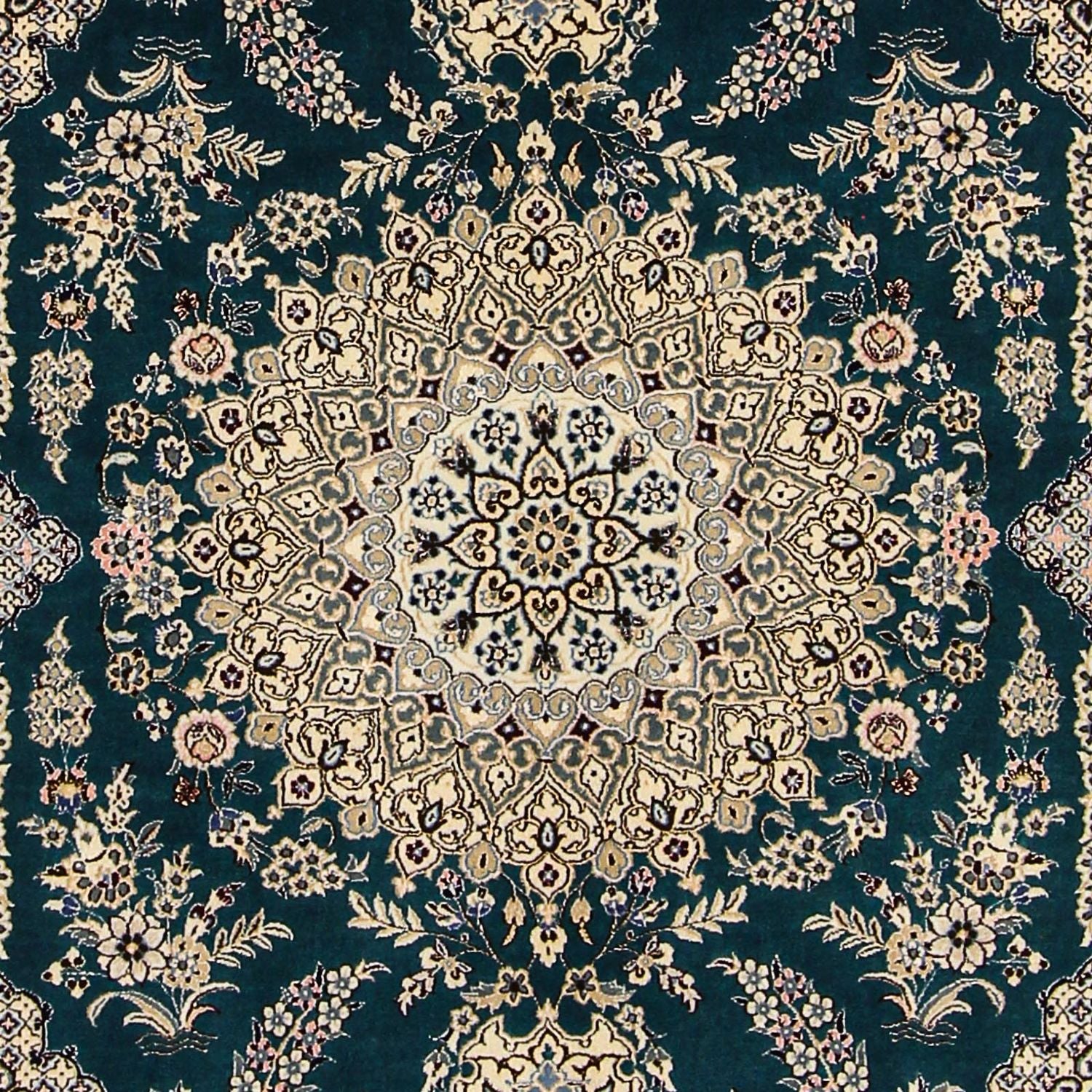 Perserteppich - Nain - Premium 234 x 156 cm Teppich Wohnzimmer