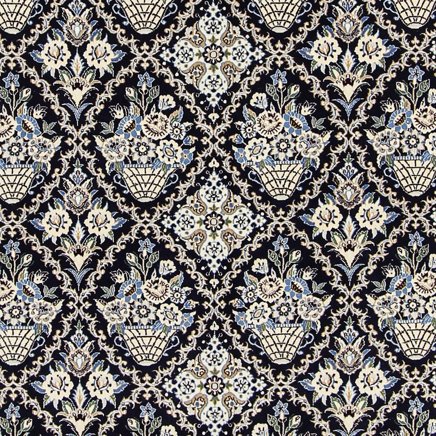 Perserteppich - Nain - Premium 243 x 151 cm Wohnzimmer Teppich