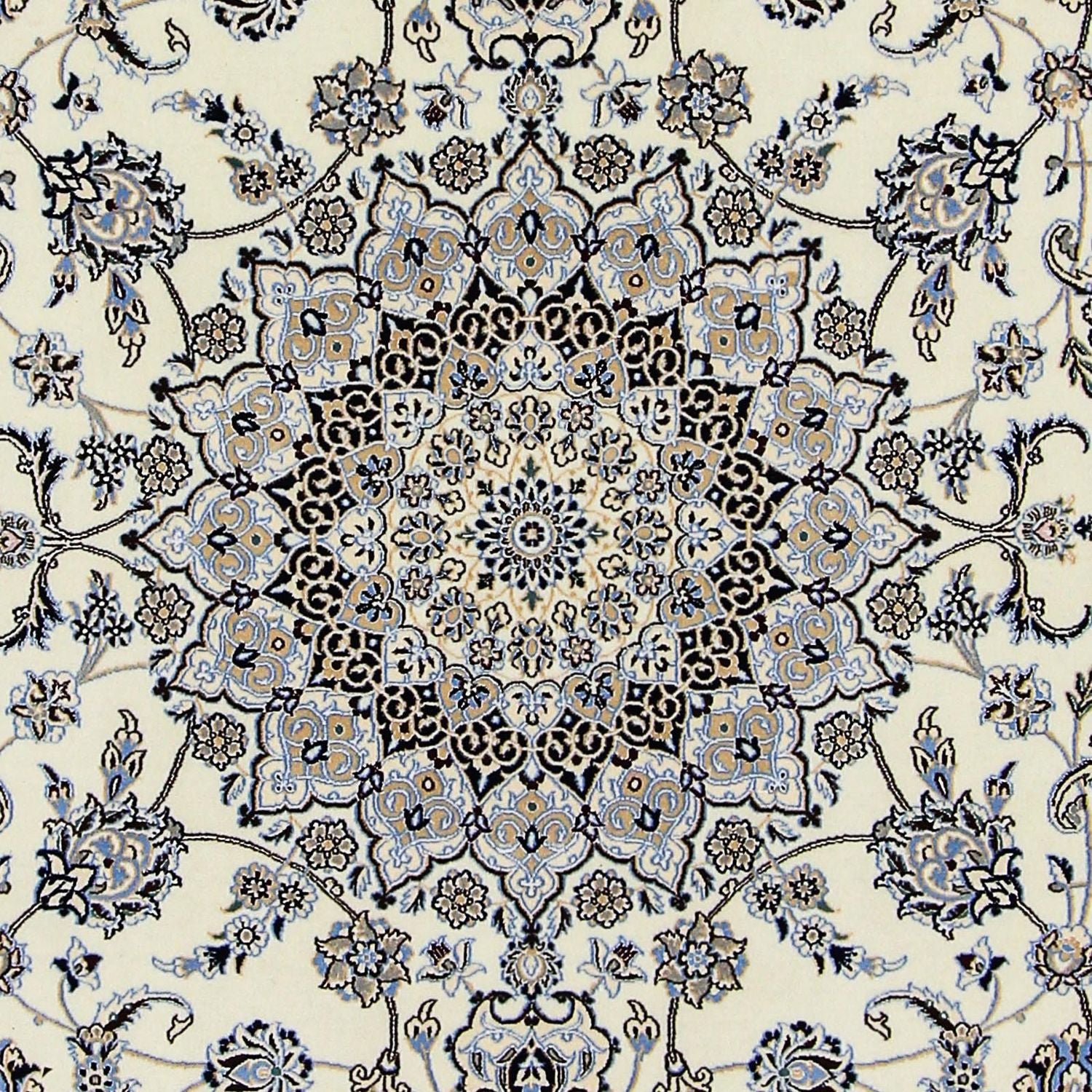 Perserteppich - Nain - Premium 268 x 208 cm Wohnzimmer Teppich
