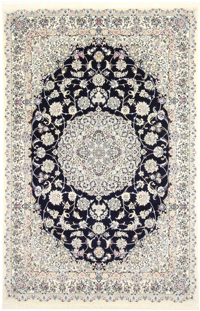 Perserteppich - Nain - Royal - 309 x 205 cm - dunkelblau