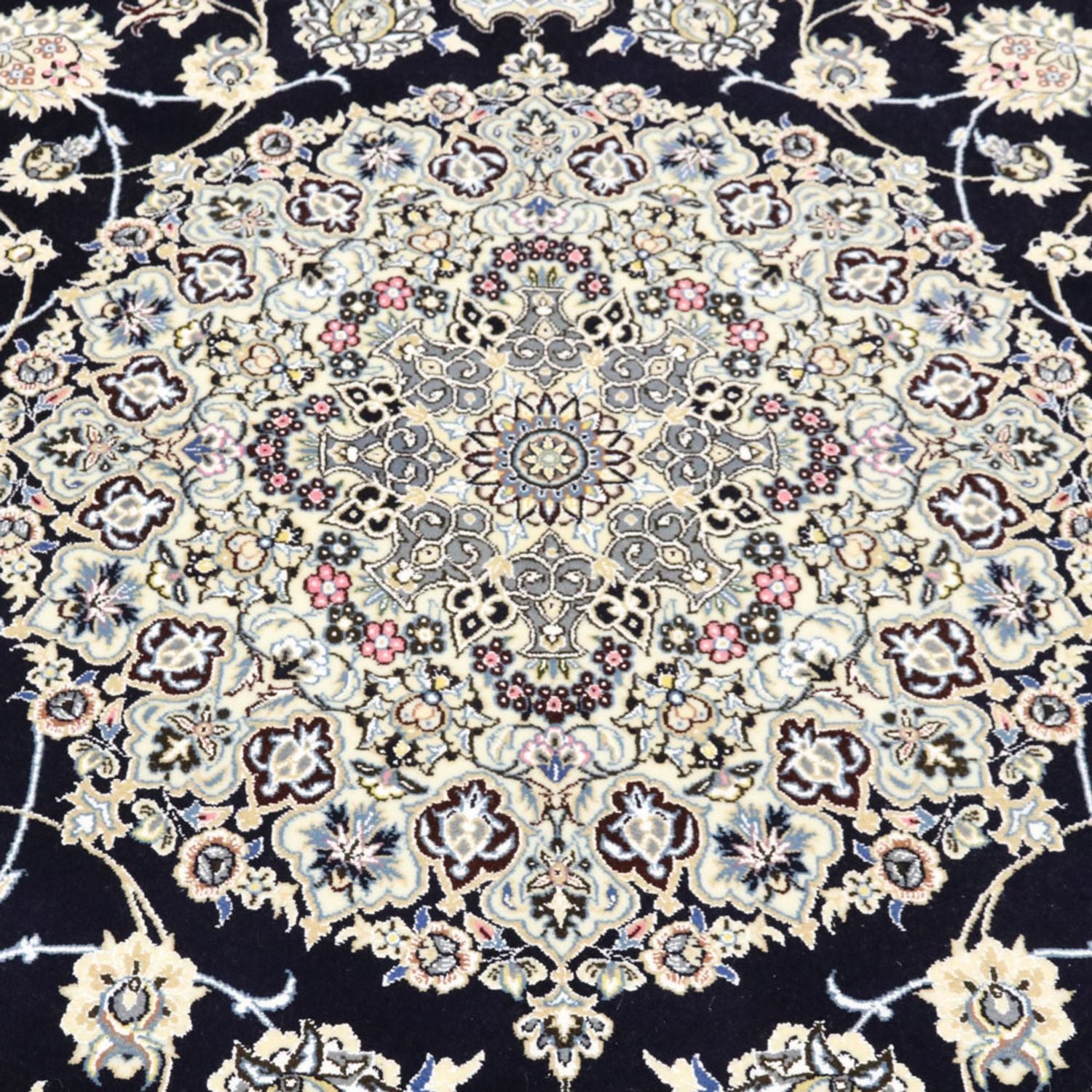 Perserteppich - Nain - Royal - 309 x 205 cm - dunkelblau