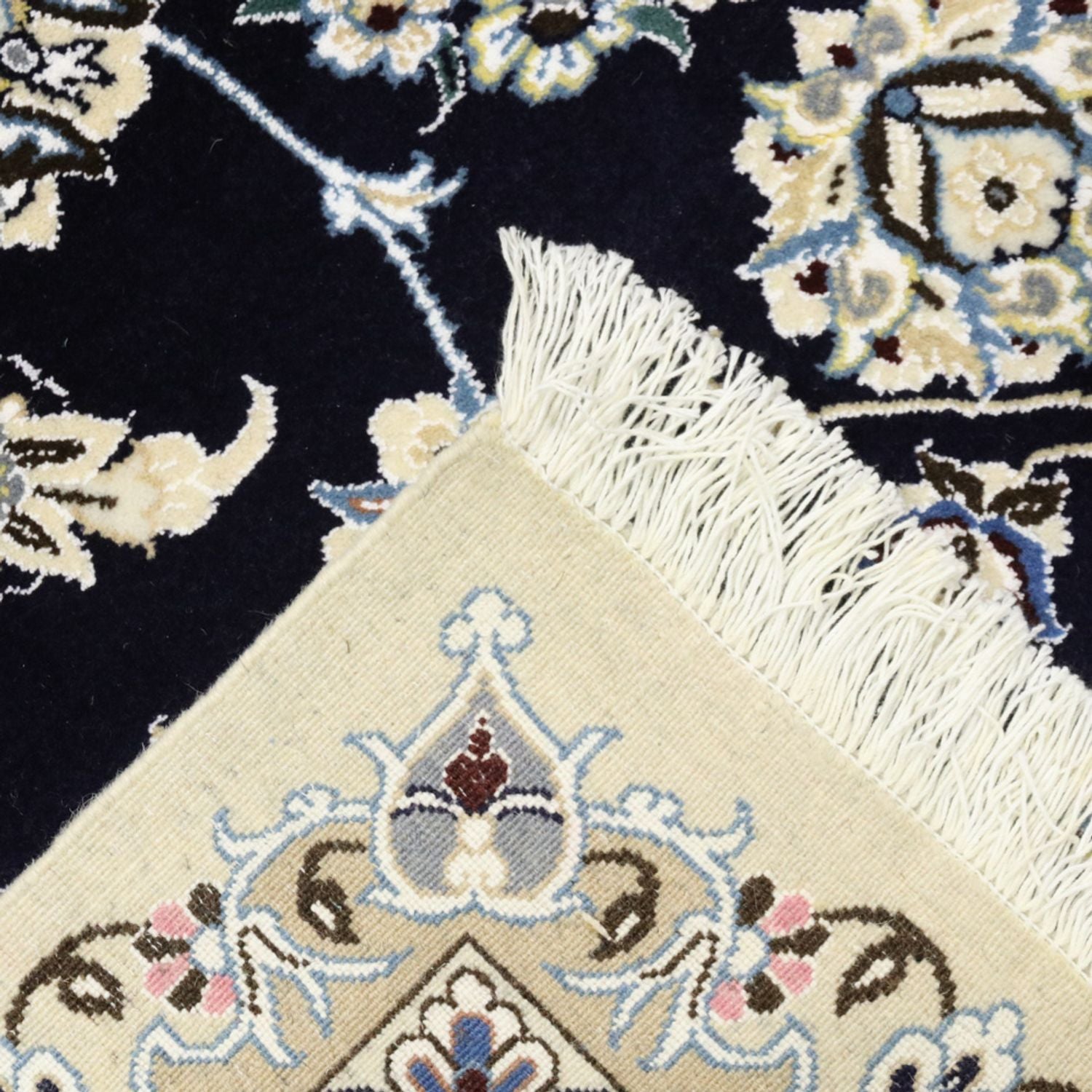 Perserteppich - Nain - Royal - 309 x 205 cm - dunkelblau