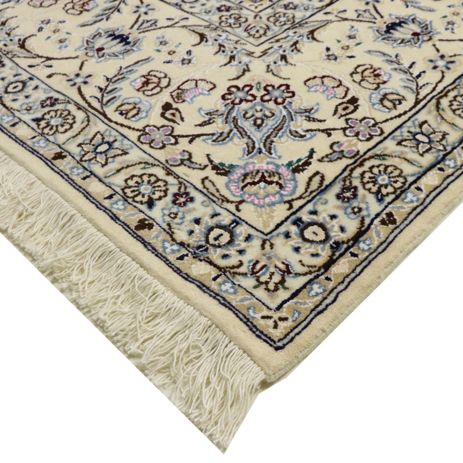 Perserteppich - Nain - Royal - 304 x 250 cm - dunkelblau