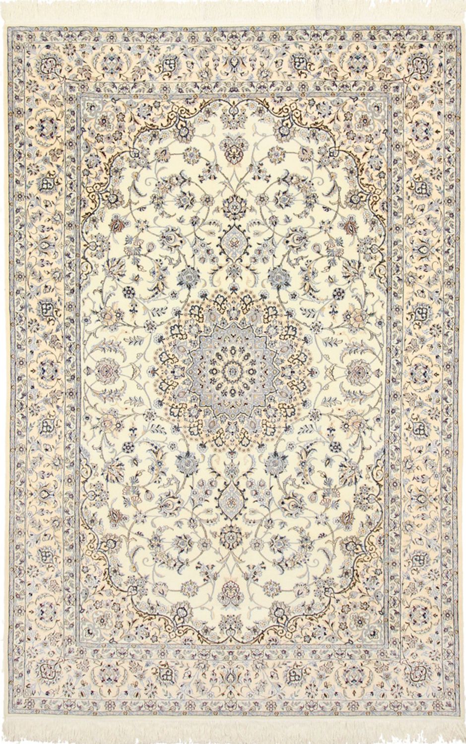 Perserteppich - Nain - Royal - 305 x 205 cm - creme