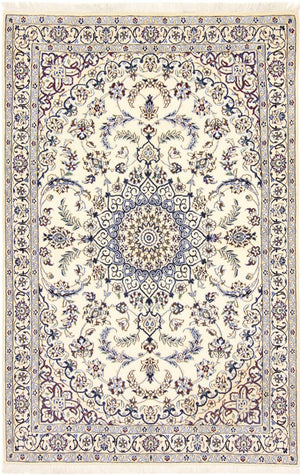 Perserteppich - Nain - Royal - 180 x 118 cm - creme