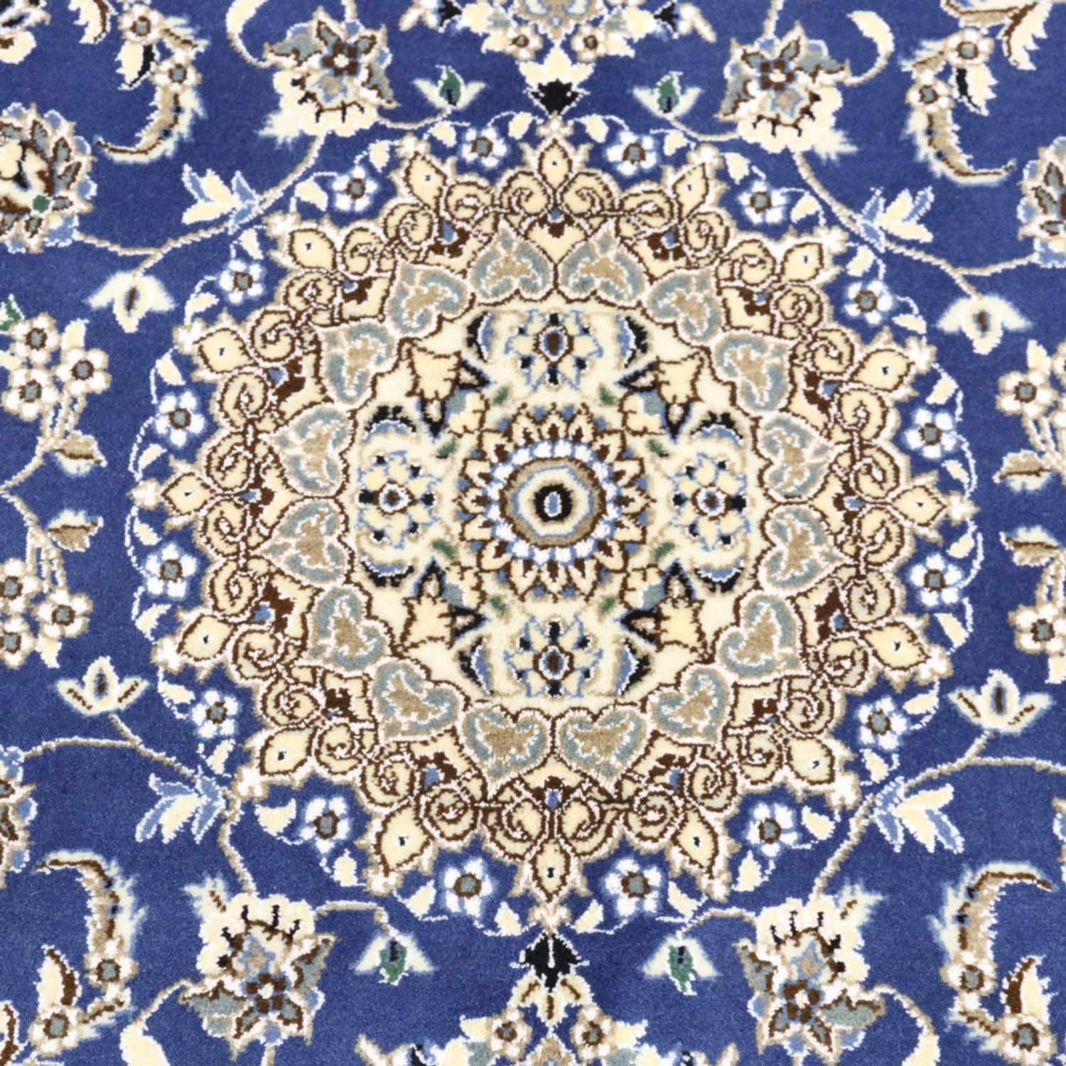 Perserteppich - Nain - Royal - 179 x 117 cm - blau