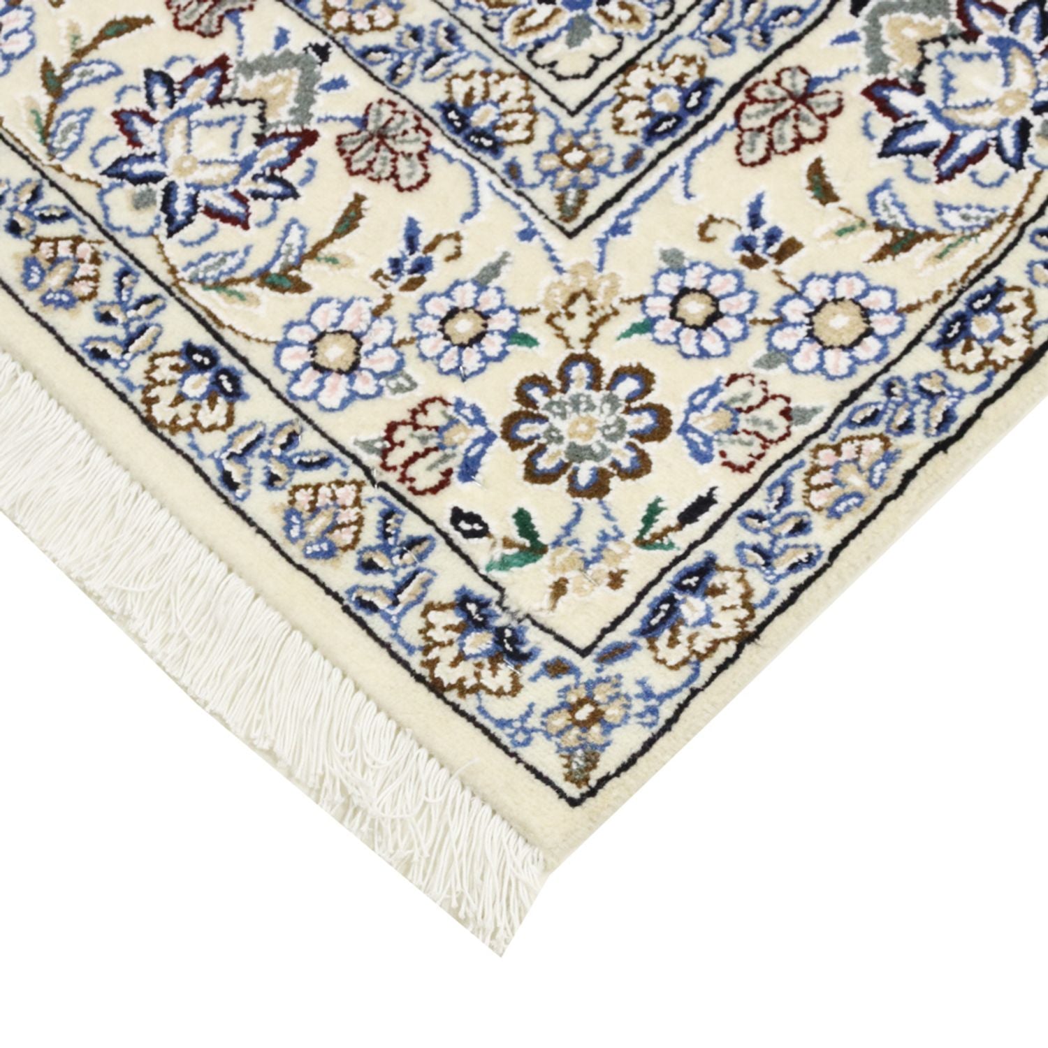 Perserteppich - Nain - Royal - 202 x 130 cm - dunkelblau