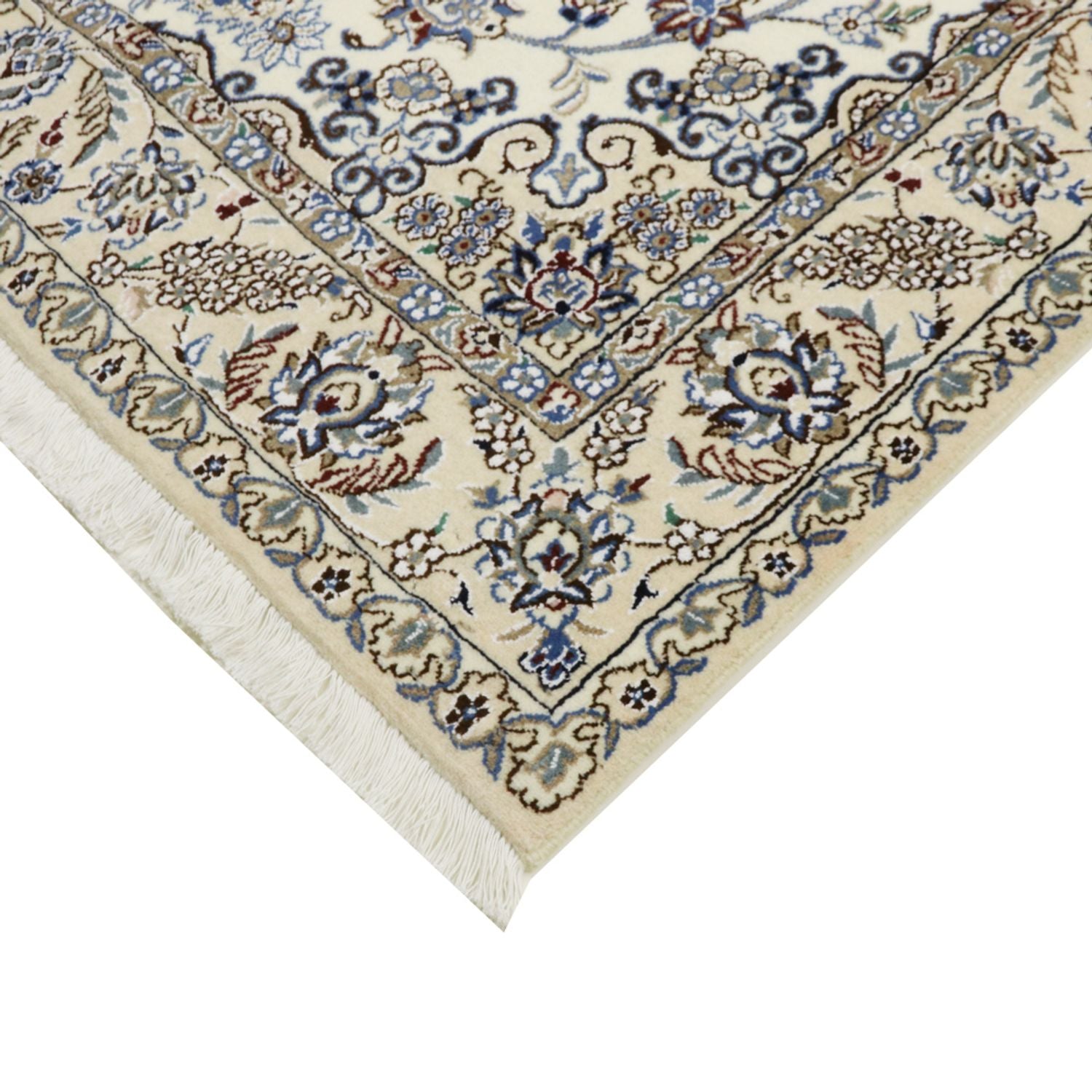 Perserteppich - Nain - Royal - 215 x 126 cm - beige