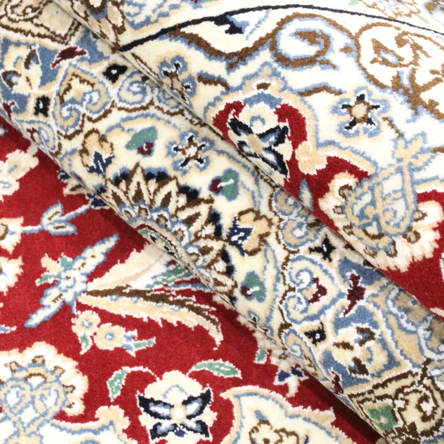 Perserteppich - Nain - Royal - 248 x 148 cm - rot