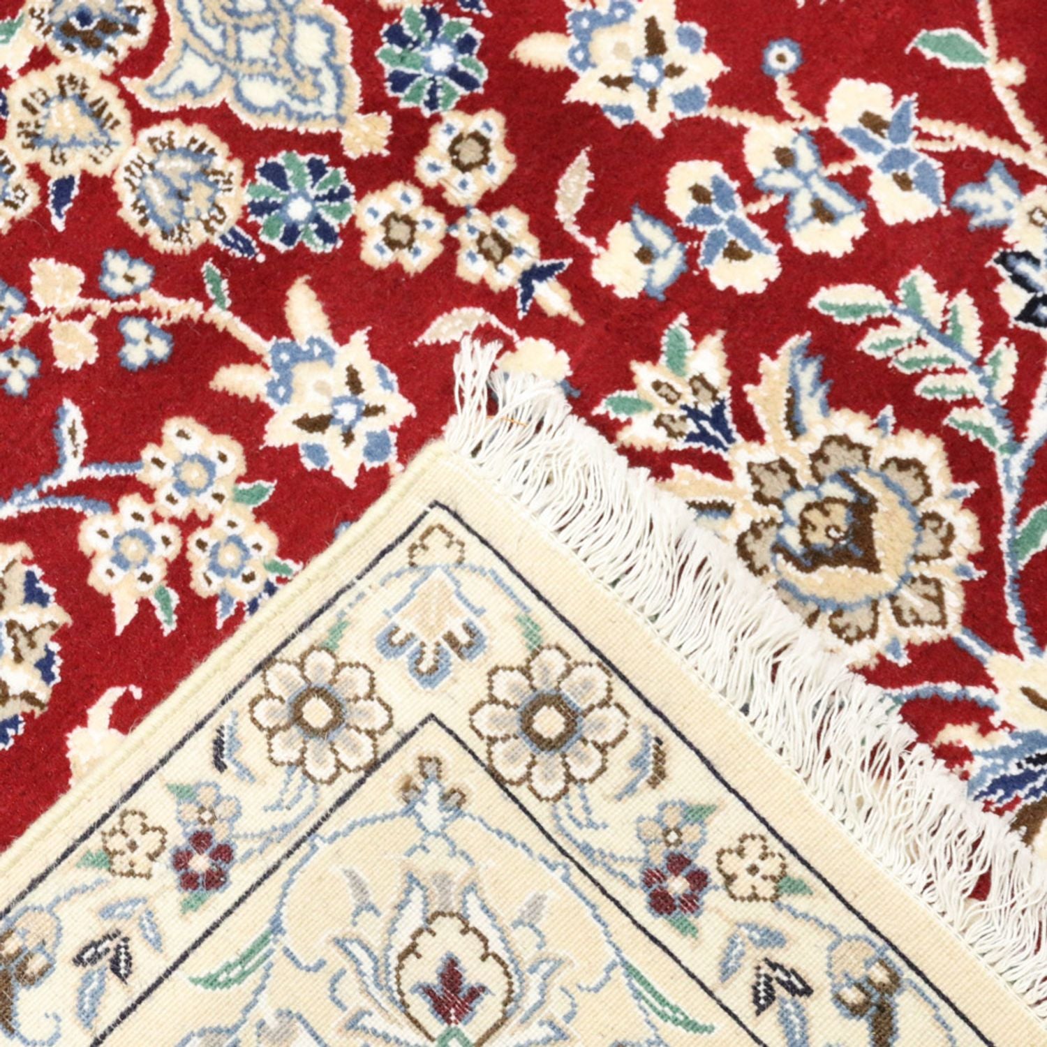 Perserteppich - Nain - Royal - 248 x 148 cm - rot
