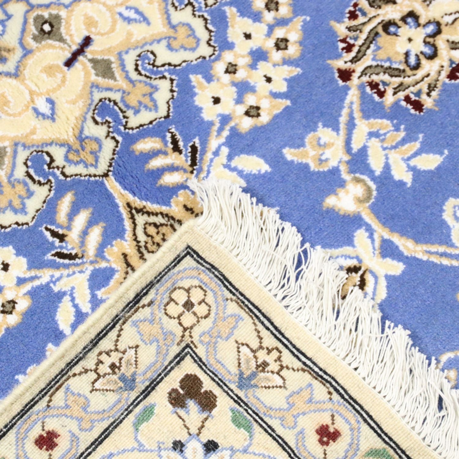 Perserteppich - Nain - Royal - 248 x 158 cm - blau