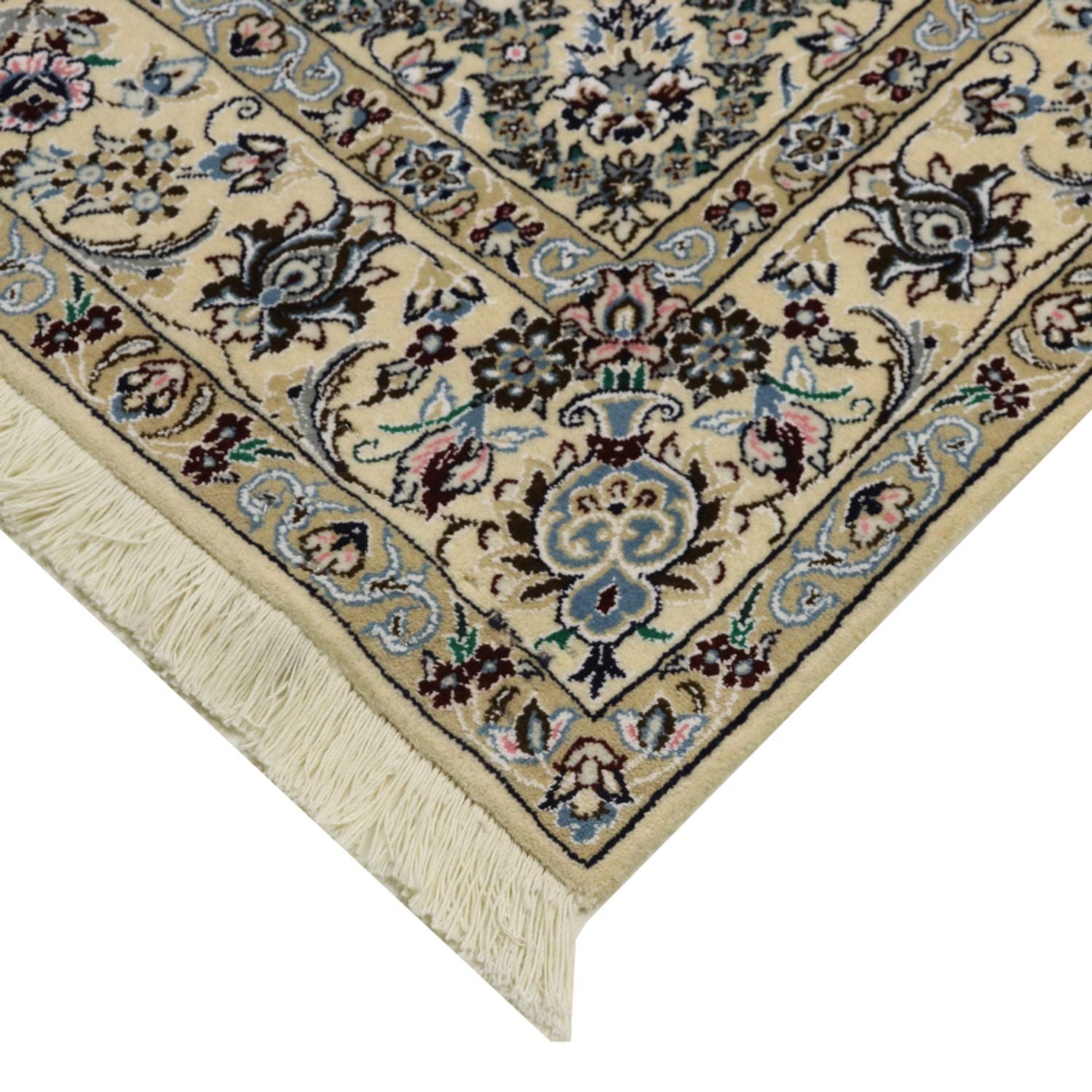 Perserteppich - Nain - Royal - 259 x 156 cm - grün