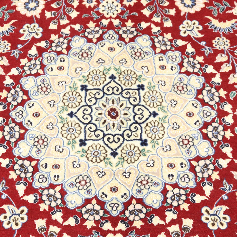 Perserteppich - Nain - Royal - 218 x 156 cm - rot
