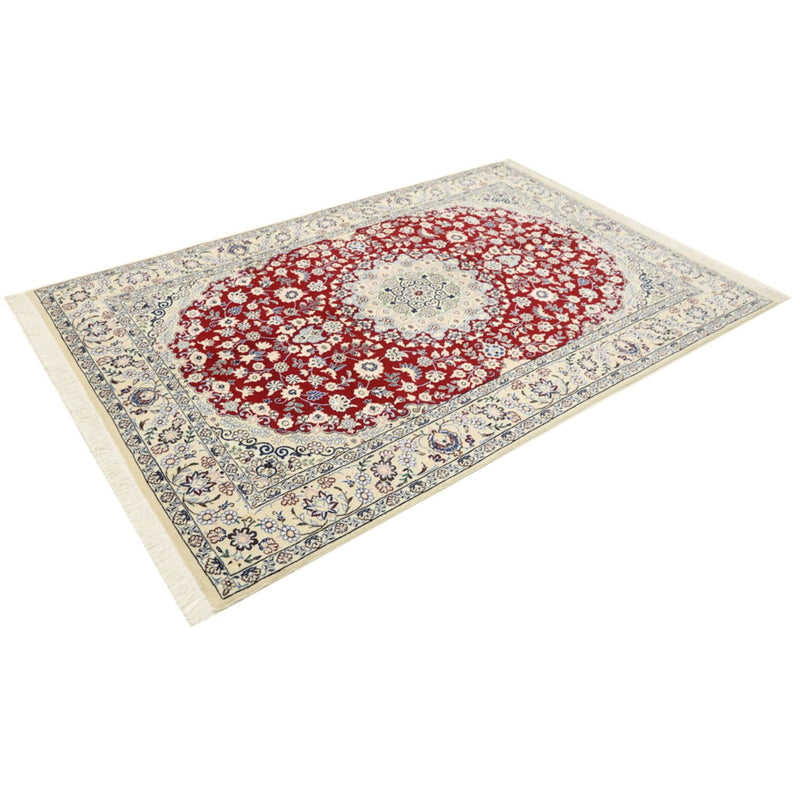 Perserteppich - Nain - Royal - 218 x 156 cm - rot