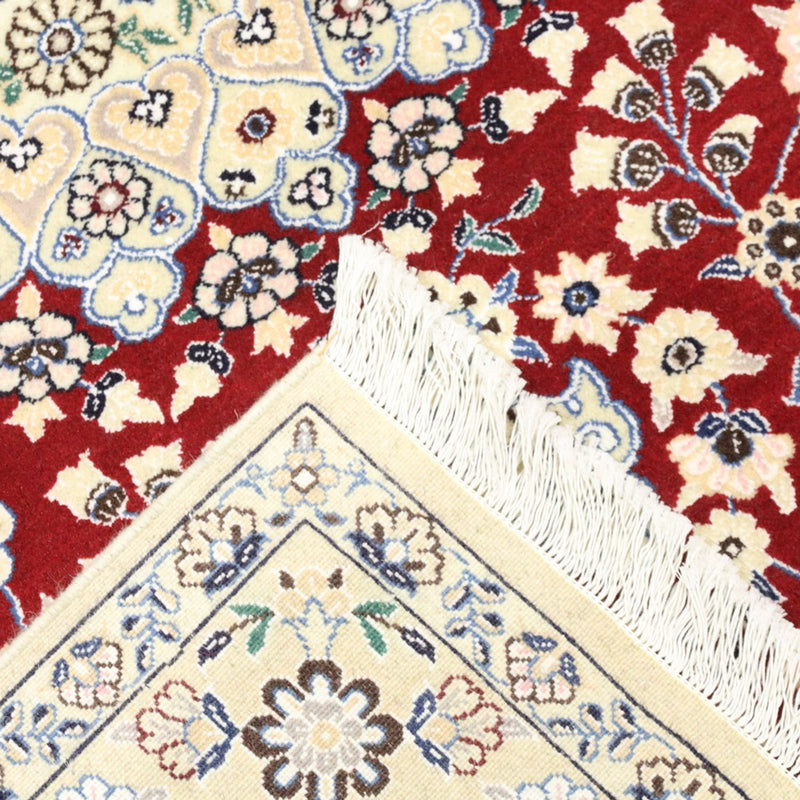 Perserteppich - Nain - Royal - 218 x 156 cm - rot