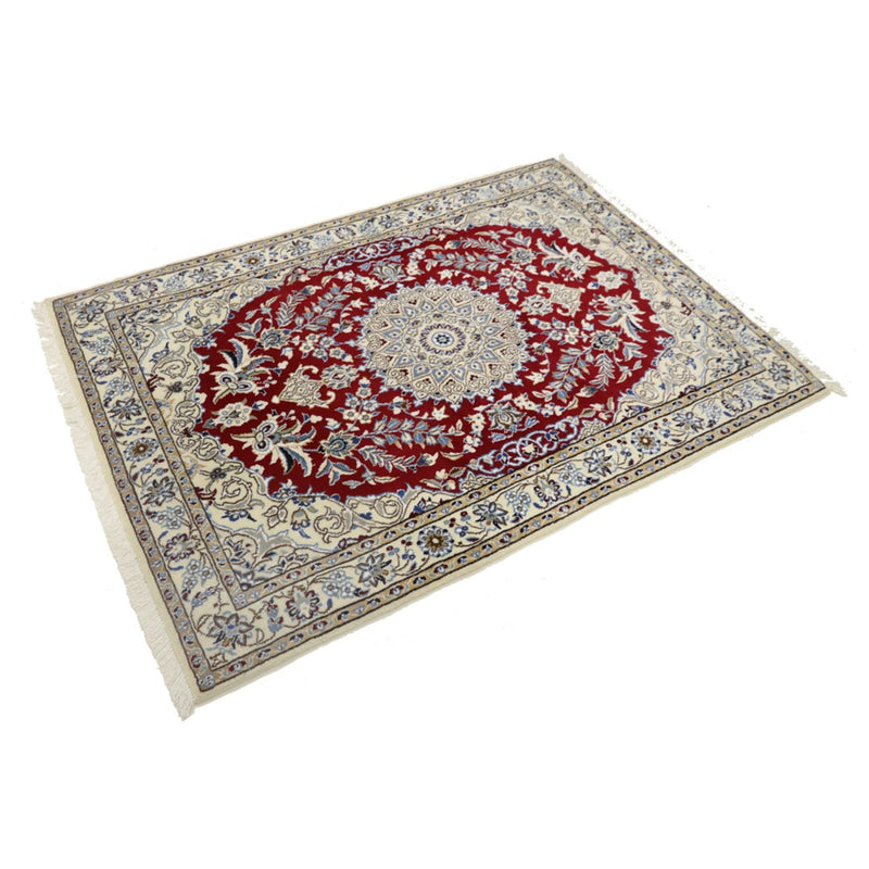 Perserteppich - Nain - Royal - 142 x 95 cm - rot