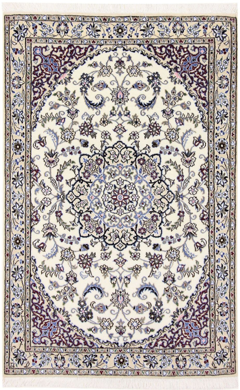 Perserteppich - Nain - Royal - 150 x 96 cm - creme