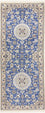 Läufer Perser - Nain - Royal - 198 x 83 cm - blau