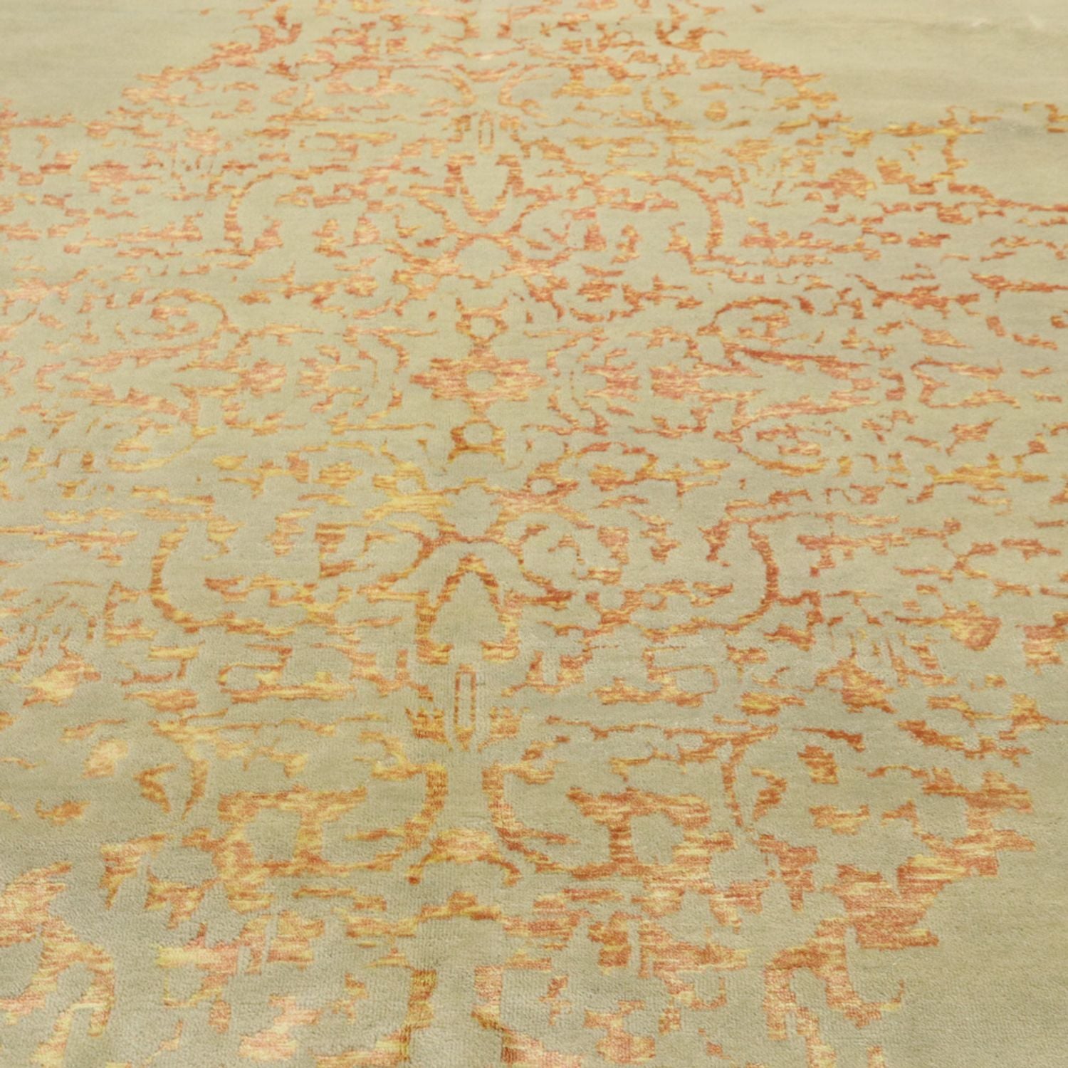 Designer Teppich - 408 x 302 cm - orange
