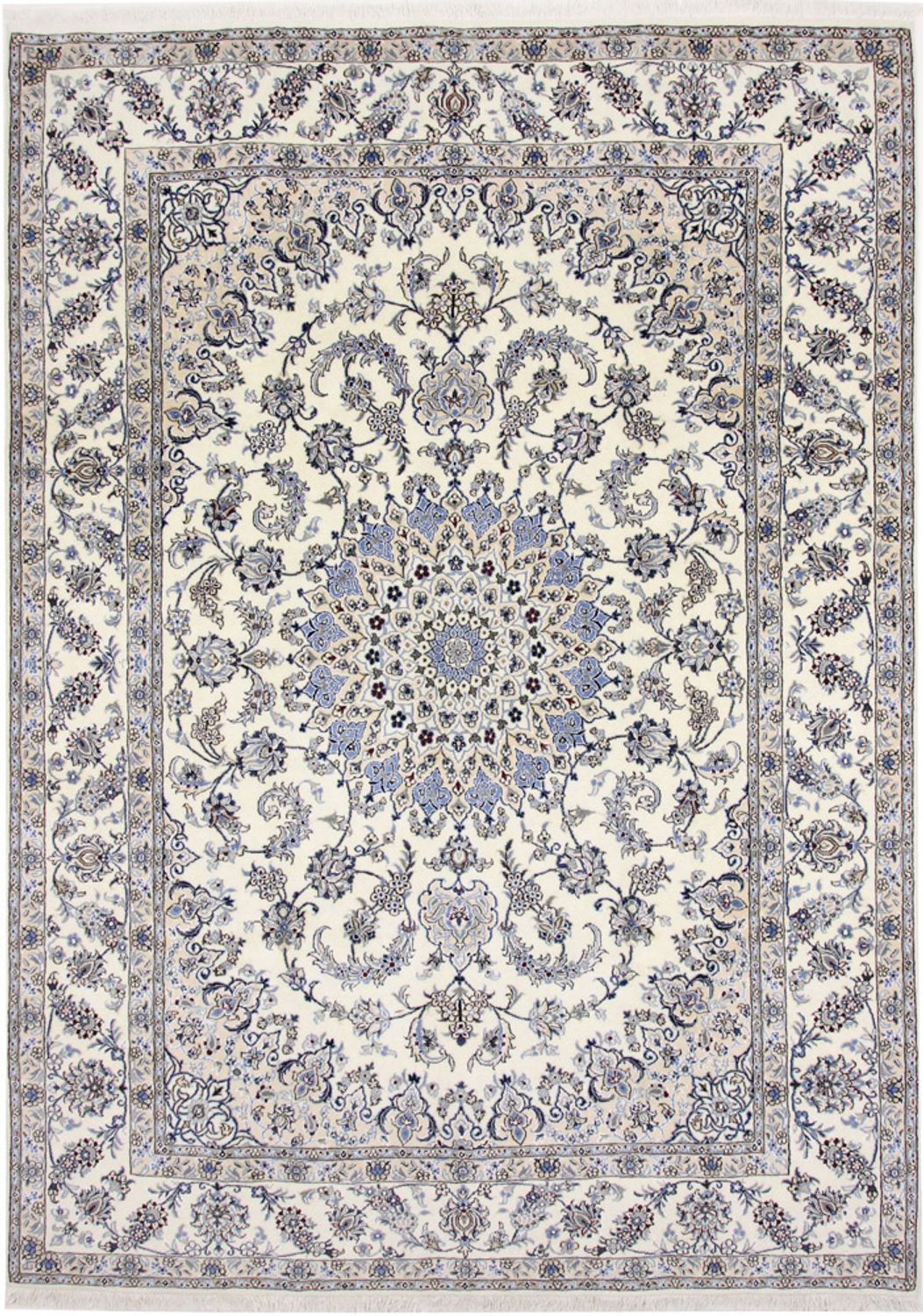 Perserteppich - Nain - 343 x 248 cm - creme