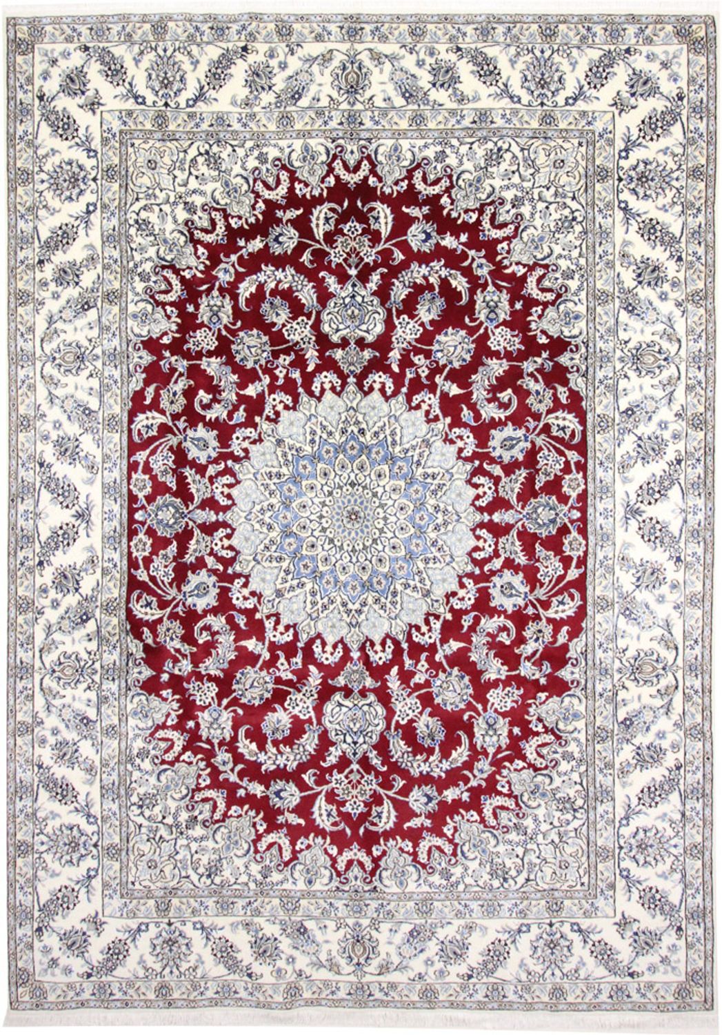 Perserteppich - Nain - 346 x 246 cm - rot
