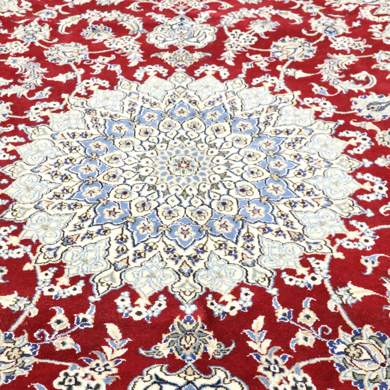 Perserteppich - Nain - 346 x 246 cm - rot