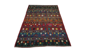 Kelim Teppich - Oriental 244 x 174 cm - mehrfarbig