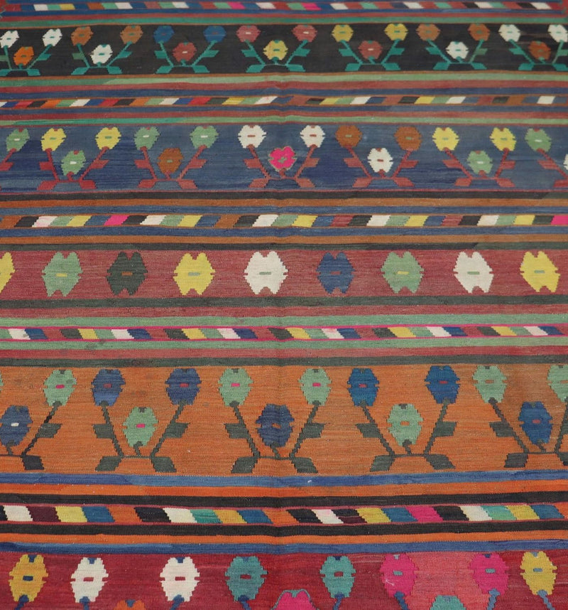 Kelim Teppich - Oriental 244 x 174 cm - mehrfarbig