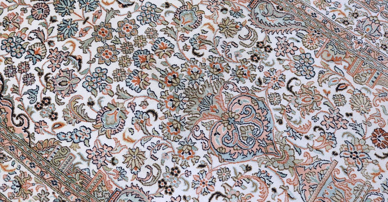 Seidenteppich - Kaschmir Seide 158 x 96 cm Teppichbrücke
