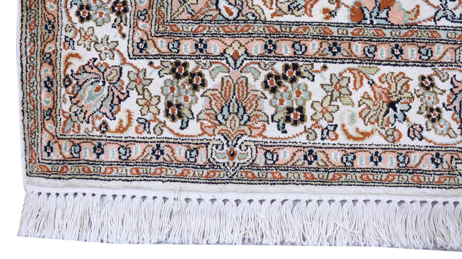 Seidenteppich - Kaschmir Seide 158 x 96 cm Teppichbrücke
