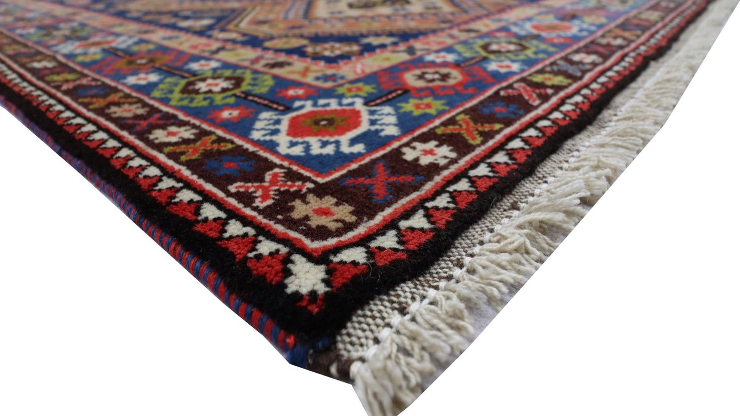 Perserteppich - Nomadic 162 x 108 cm - dunkelblau