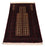 Afghan Teppich 150 x 95 cm - dunkelrot