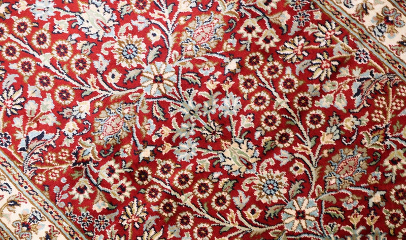 Seidenteppich - Kaschmir Seide 124 x 77 cm Teppichbrücke