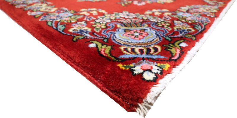 Perserteppich - Ghom 98 x 70 cm - rot