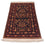 Afghan Teppich 150 x 100 cm - schwarz