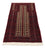 Belutsch Teppich 120 x 80 cm - dunkelrot