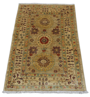 Ziegler Teppich 113 x 79 cm - dunkelrot