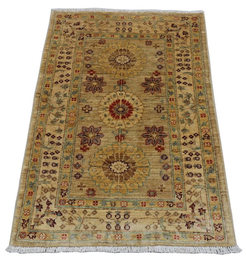 Ziegler Teppich 113 x 79 cm - dunkelrot