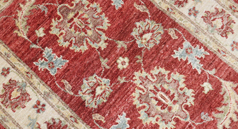 Ziegler Teppich 129 x 84 cm - rot