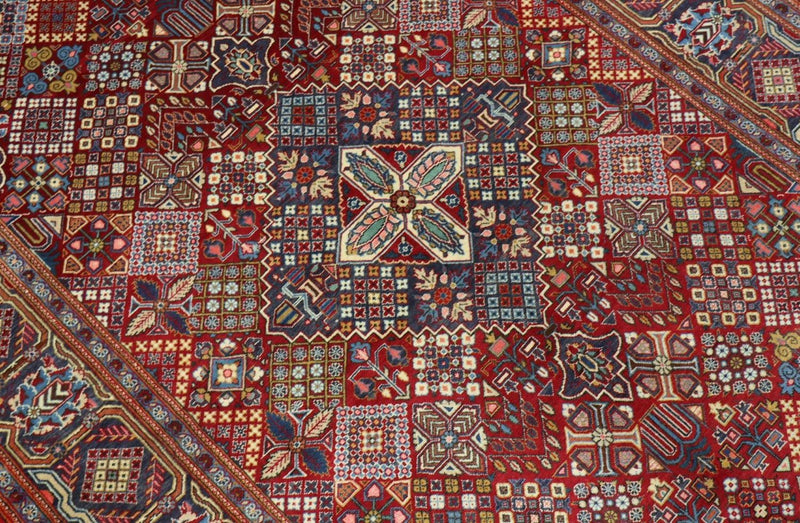 Perserteppich - Keshan 220 x 140 cm - dunkelrot