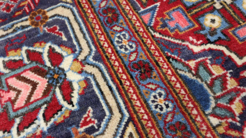 Perserteppich - Keshan 220 x 140 cm - dunkelrot