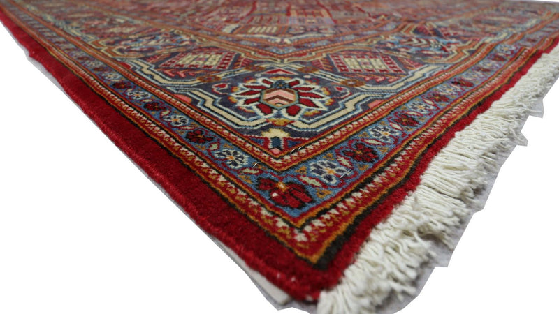 Perserteppich - Keshan 220 x 140 cm - dunkelrot
