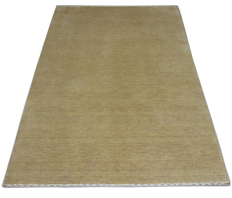 Gabbeh Teppich - Loribaft Perser 180 x 120 cm - olivgrün