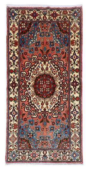 Perserteppich - Nomadic 230 x 127 cm - hellrot
