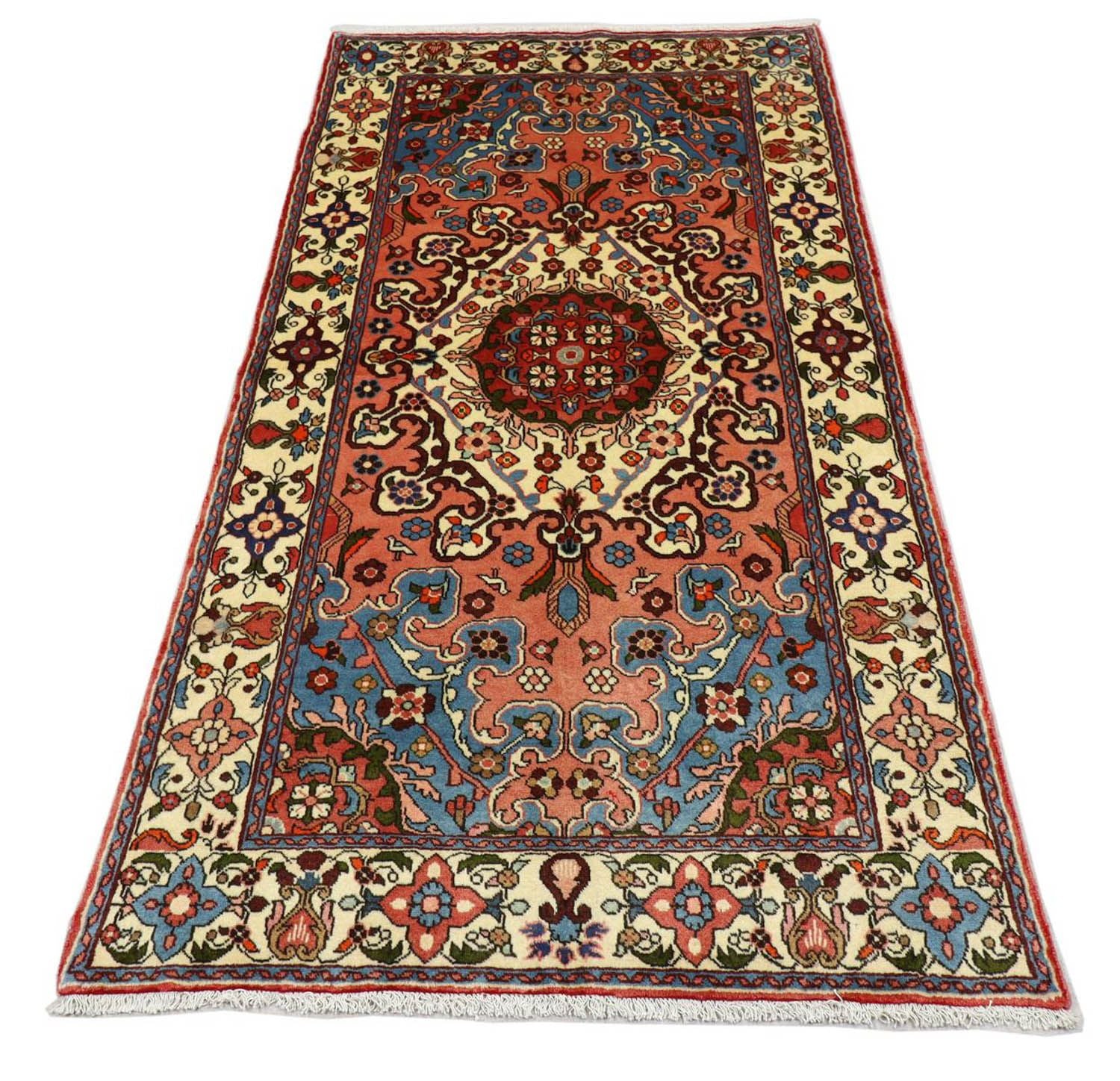 Perserteppich - Nomadic 230 x 127 cm - hellrot