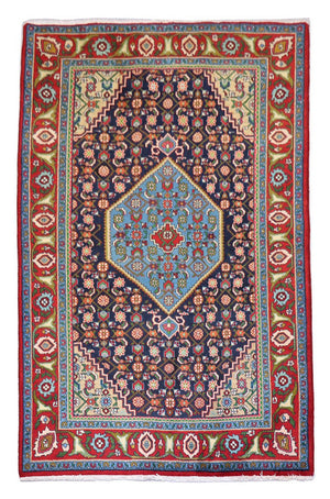 Perserteppich - Nomadic 203 x 137 cm - dunkelblau