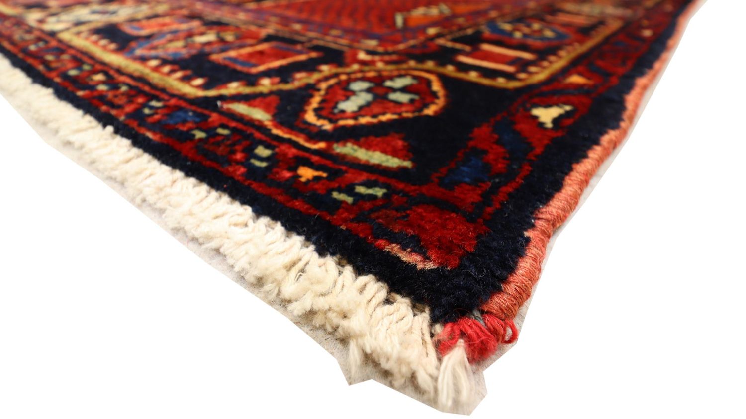 Perserteppich - Nomadic 202 x 138 cm - schwarz