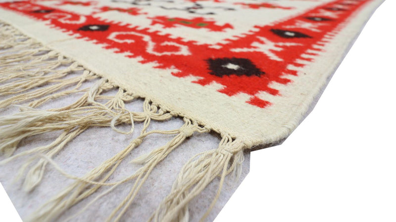 Kelim Teppich - Trendy 160 x 100 cm - beige